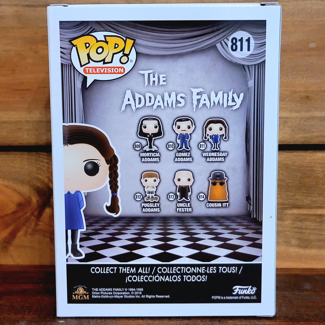 Wednesday Addams 811 Addams Family Television Funko Pop! Vinyl Figure - MC  Collectible