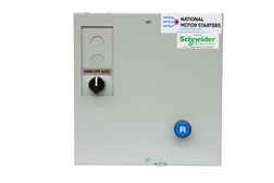 NEMA 208V 3-Phase Motor Starter with NEMA Type 1 Enclosure (S1-120-27A-G-6-1-PM-SX8)