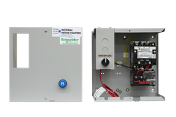 NEMA 230V 3-Phase Motor Starter with NEMA Type 1 Enclosure (S00-XB-9A-G-6-2-PM-SX8)