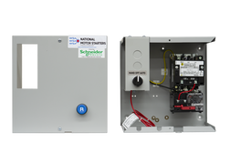 NEMA 230V 3-Phase Motor Starter with NEMA Type 3R Enclosure (S0-24-9A-R-7-SX8)