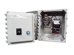NEMA 208V 3-Phase Motor Starter with NEMA Type 3,4,4X,12 Enclosure(S2-208-45A-P-7-4-PM-SX8)