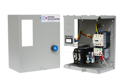 IEC 208V 3-Phase Motor Starter with NEMA Type 1 Enclosure (D09-XH-2.5A-G-1-DNS11)
