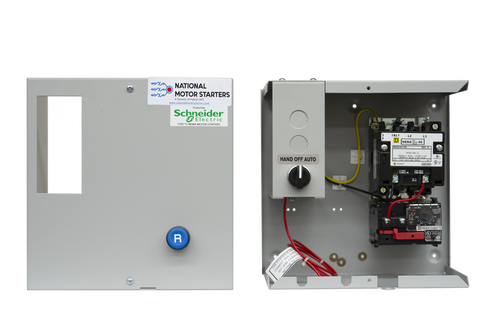 NEMA 208V 3-Phase Motor Starter with NEMA Type 1 Enclosure (S1-120-27A-G-7)