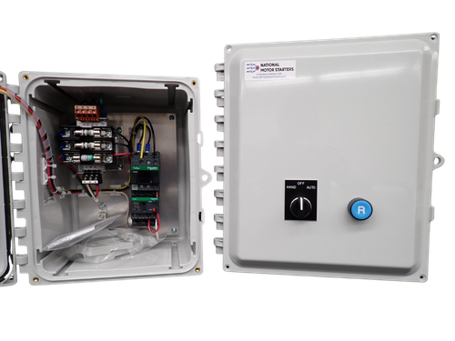 IEC 208V 3-Phase Motor Starter with NEMA Type 3,4,4X,12 Enclosure (D18-208-18A-P-6)