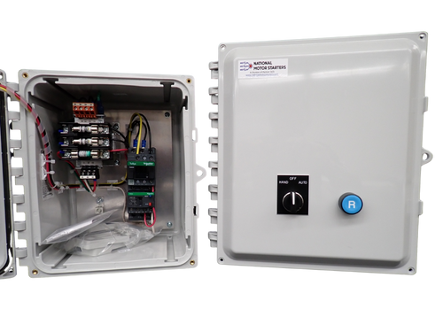 IEC 460V 3-Phase Motor Starter with NEMA Type 3,4,4X,12 Enclosure (D50-460-65A-P-2-DNS11)