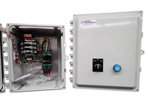 IEC 460V 3-Phase Motor Starter with NEMA Type 3,4,4X,12 Enclosure (D50-XF-65A-P-7H-1-PM-DNS11)