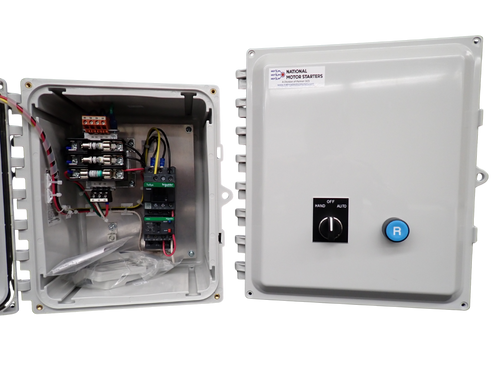 IEC 208V 3-Phase Motor Starter with NEMA Type 3,4,4X,12 Enclosure (D65-XH-65A-P-7H-1)