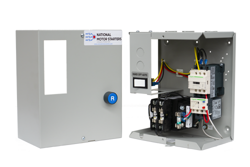IEC 230V 3-Phase Motor Starter with NEMA Type 3R Enclosure (D12-230-10A-R-6-2-DNS11)