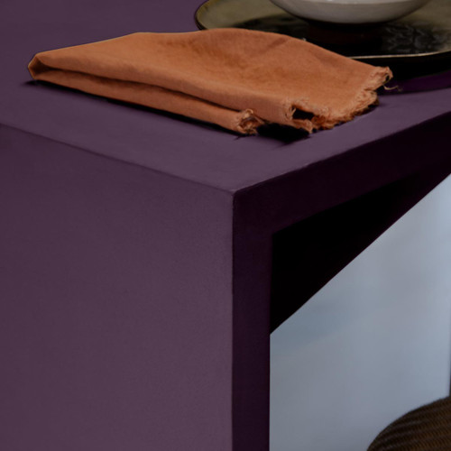 Béton Ciré - Enduit Béton Coloré - Baklajan - Echantillon Matière & Couleur