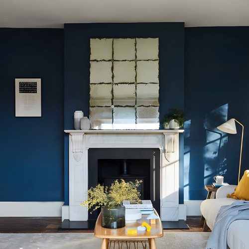 Peinture Modern Eggshell  -  Semi-brillant - Couleur 281 STIFFKEY BLUE -  5L