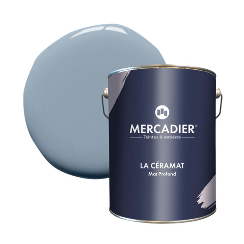 Peinture La Céramat - Mat Profond - Couleur L'ESTAQUE - 5L