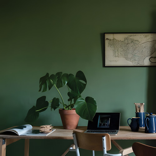 Peinture  Estate Eggshell - Satin - 34 CALKE GREEN - 2,5L