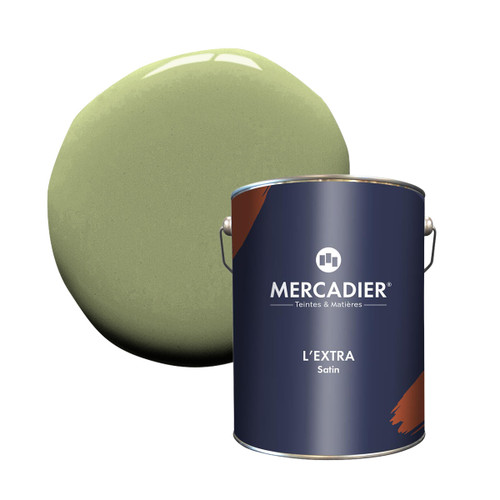 Peinture - L'Extra - Satin - Couleur POMMES - 2,5L