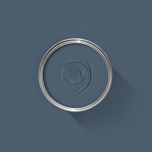 Peinture Flat Eggshell - Satin ultra Résistant - No.281 Stiffkey Blue - 5L