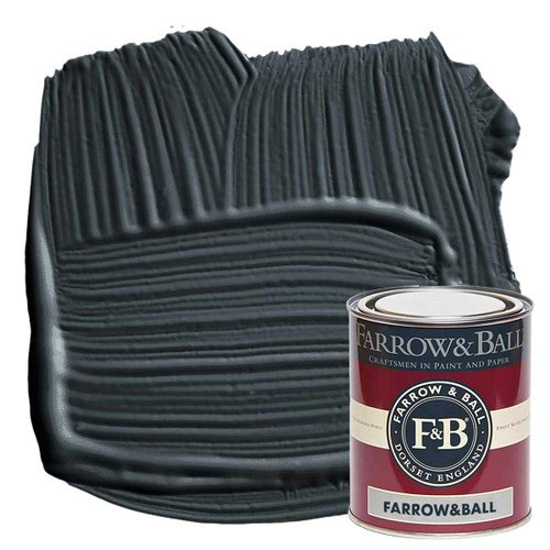 Peinture Flat Eggshell - Satin ultra Résistant - No.57 Off-Black - 0,75L