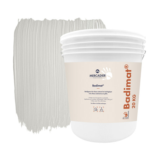Badigeon de Chaux Badimat® - Couleur RAKU - Préteinté pâte pigmentaire - 20kg