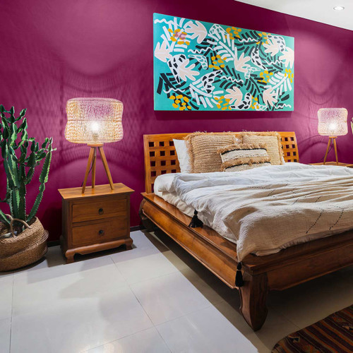 Peinture - La Premium - Mat Velours - Couleur KIR - Patch réalisation