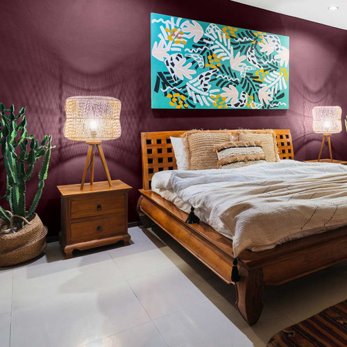 Peinture - La Premium - Mat Velours - Couleur MANGOSTA - Patch réalisation