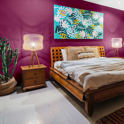 Peinture - La Premium - Mat Velours - Couleur OPIUM - Patch réalisation