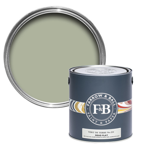 Peinture Dead Flat - Ultra Mat - Couleur  234 VERT DE TERRE - 0,75L