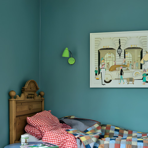 Peinture Dead Flat - Ultra Mat - Couleur  85 OVAL ROOM BLUE - 0,75L