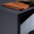 Enduit Béton Coloré - EBC - Couleur BITUME - Patch réalisation