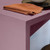 Enduit Béton Coloré - EBC - Couleur RAISIN - Patch réalisation