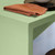 Enduit Béton Coloré - EBC - Couleur WASABI - Patch réalisation