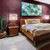 Peinture - La Premium - Mat Velours - Couleur MANGOSTA - Patch réalisation
