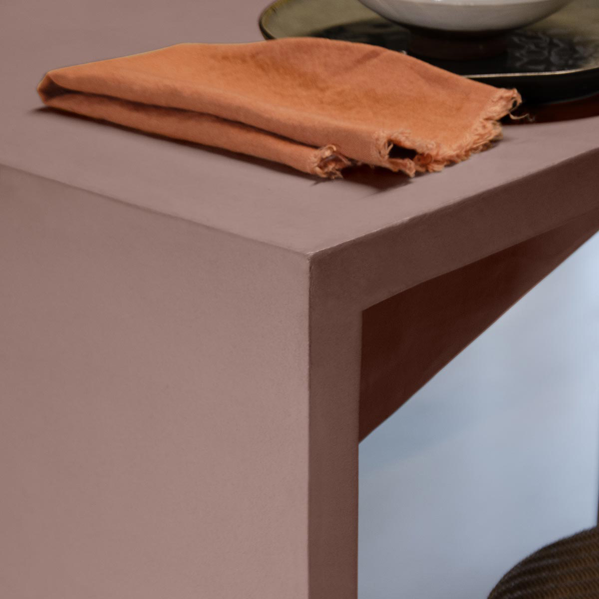 Enduit Béton Coloré - EBC  - Couleur PÉTALE - 5,3kg Le shoT (Poudre + Liant)