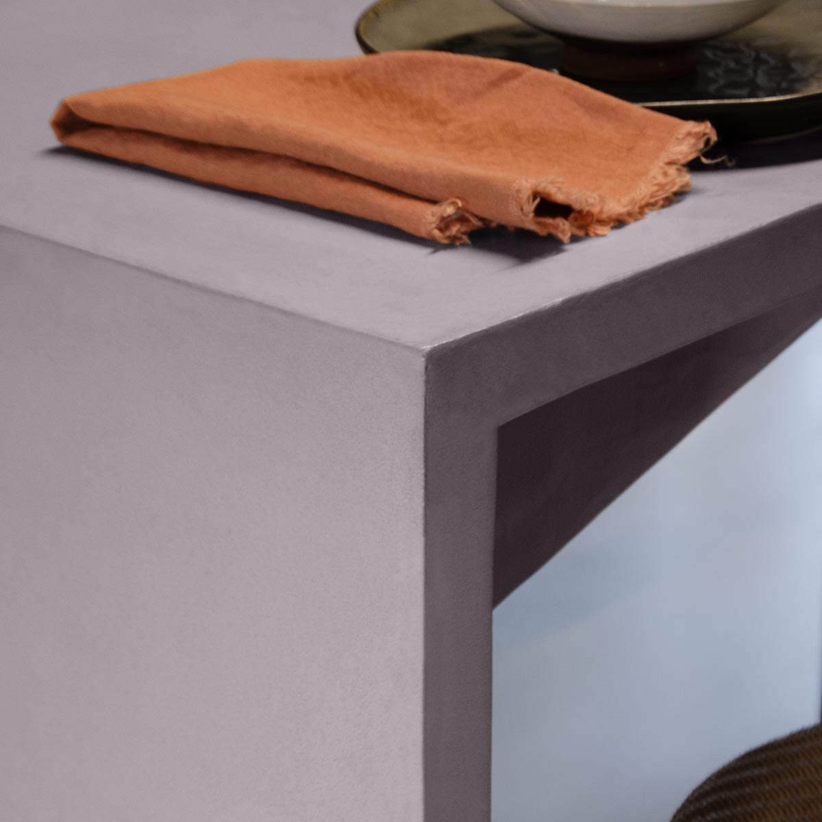 Béton Ciré - Enduit Béton Coloré - Yourte - 5,3kg Le shoT (Poudre + Liant)