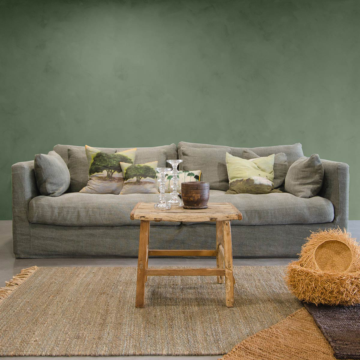 Badimat® - Couleur Picnic - 20 kg - Badigeon de chaux - Préteinté pâte pigmentaire