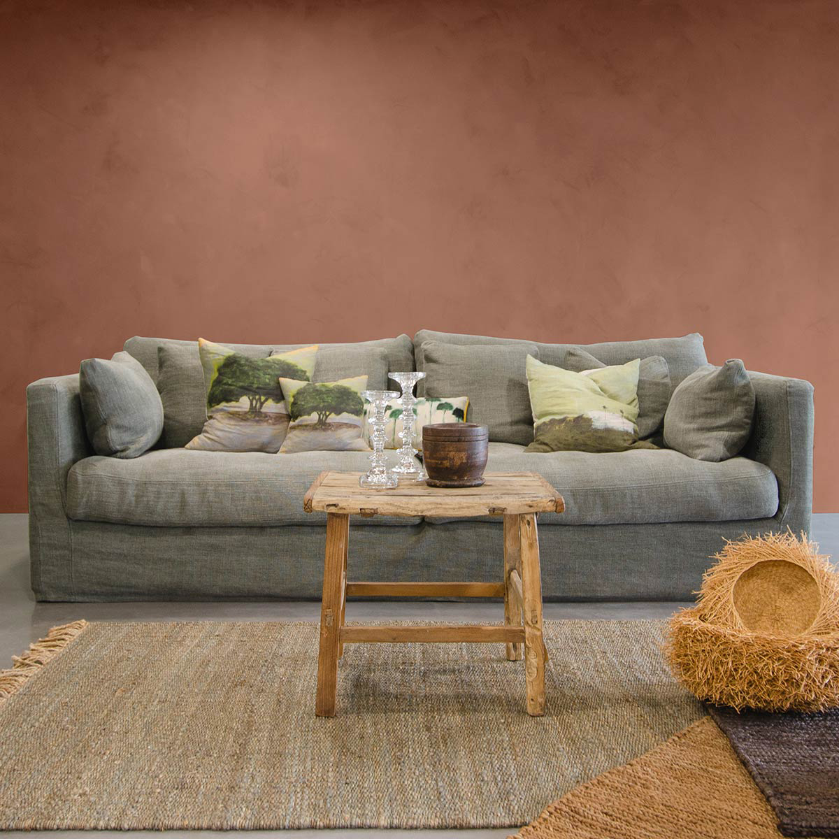 Badimat® - Couleur Cap roux - 5 kg - Badigeon de chaux - Préteinté pâte pigmentaire