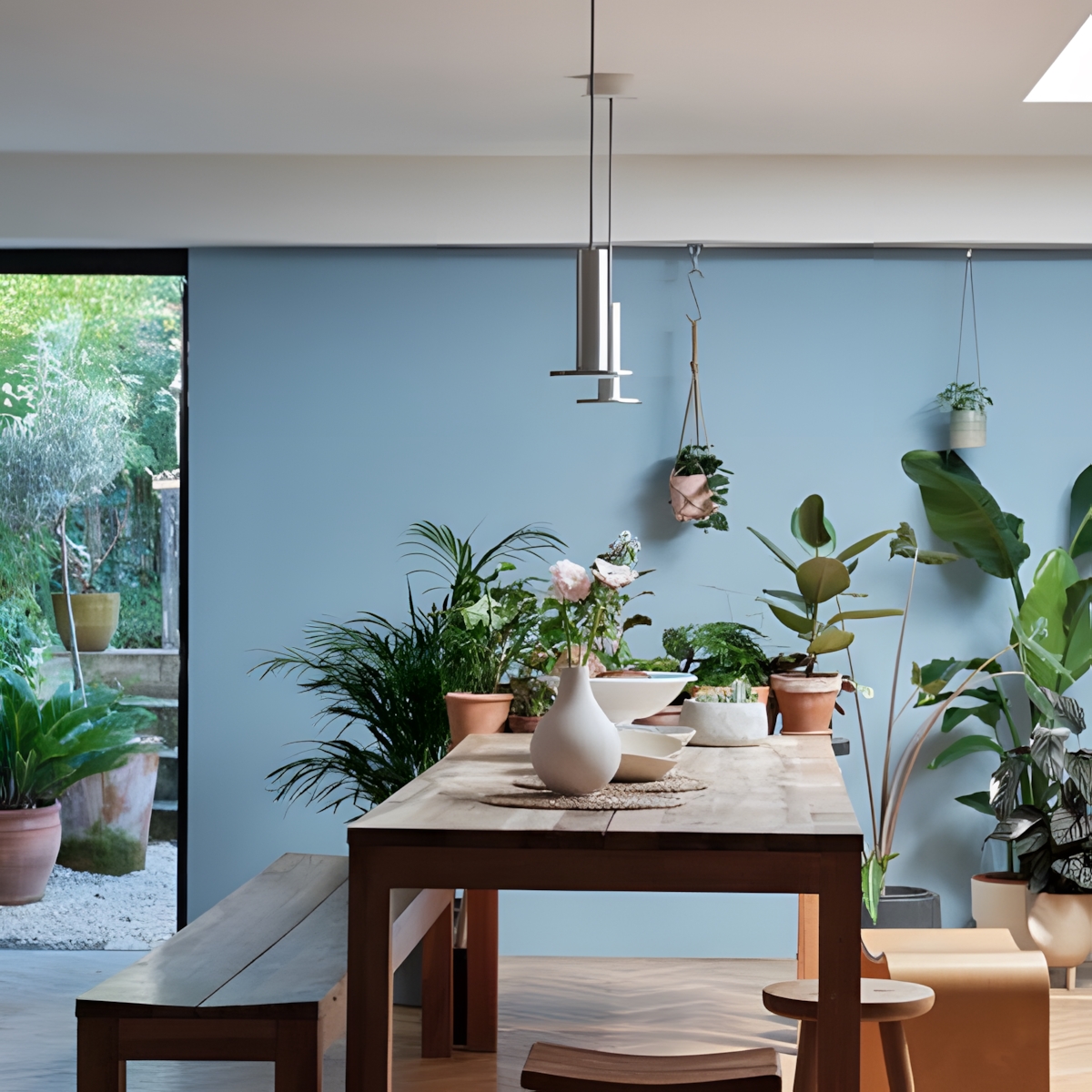 Peinture Modern Emulsion  - Mat Lavable  - Couleur 89 LULWORTH BLUE - 2,5 Litres