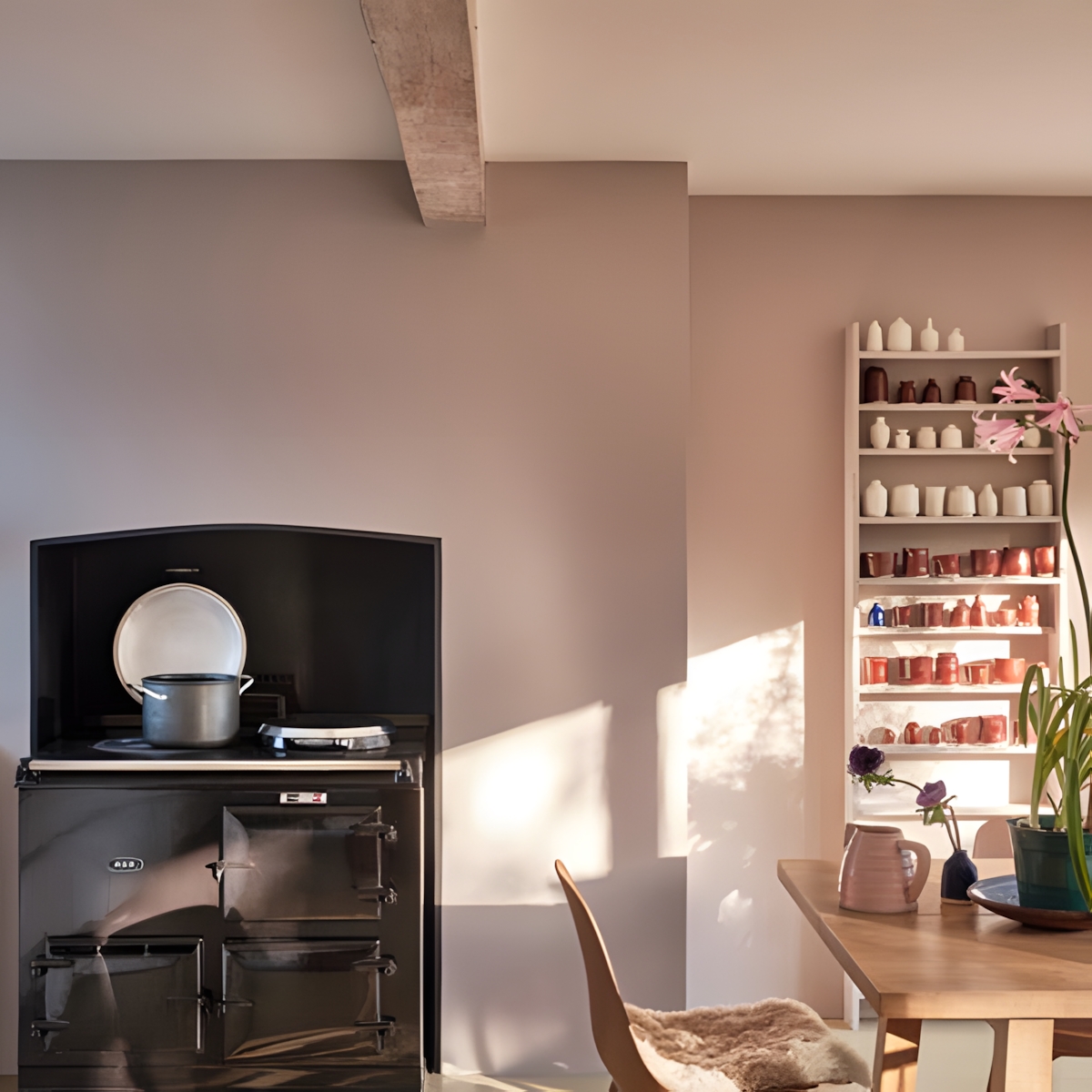 Peinture Modern Eggshell  -  Semi-brillant - Couleur 286 PEIGNOIR -  0,75L