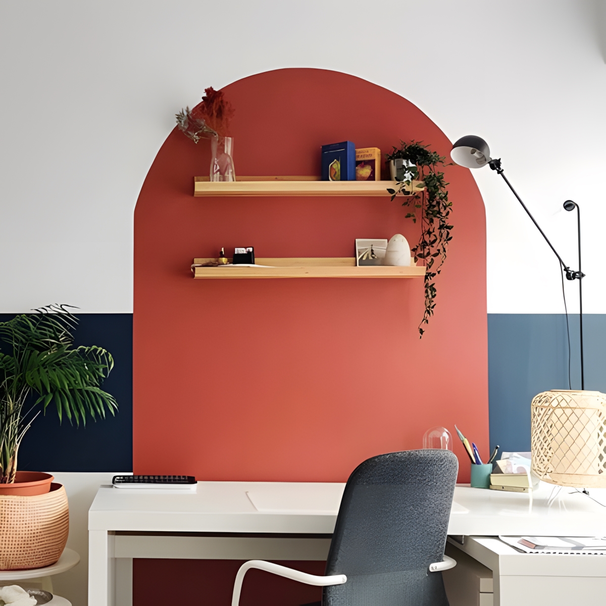 Peinture Modern Eggshell  -  Semi-brillant - Couleur 42 PICTURE GALLERY RED -  0,75L