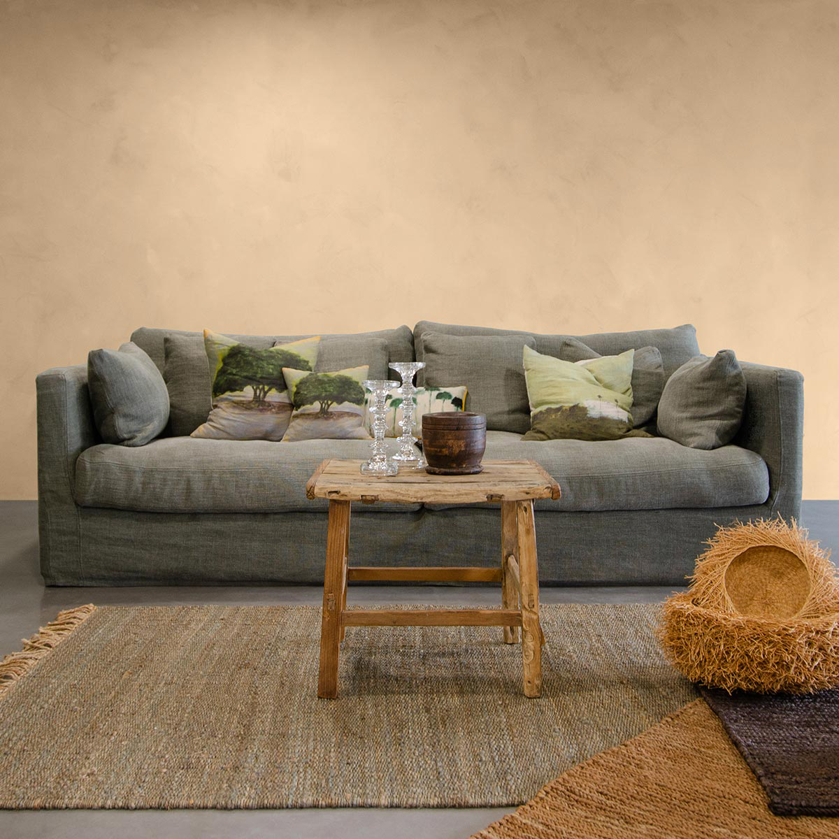 Badimat® - Couleur Gibassier - 5 kg - Badigeon de chaux - Pigments Poudre