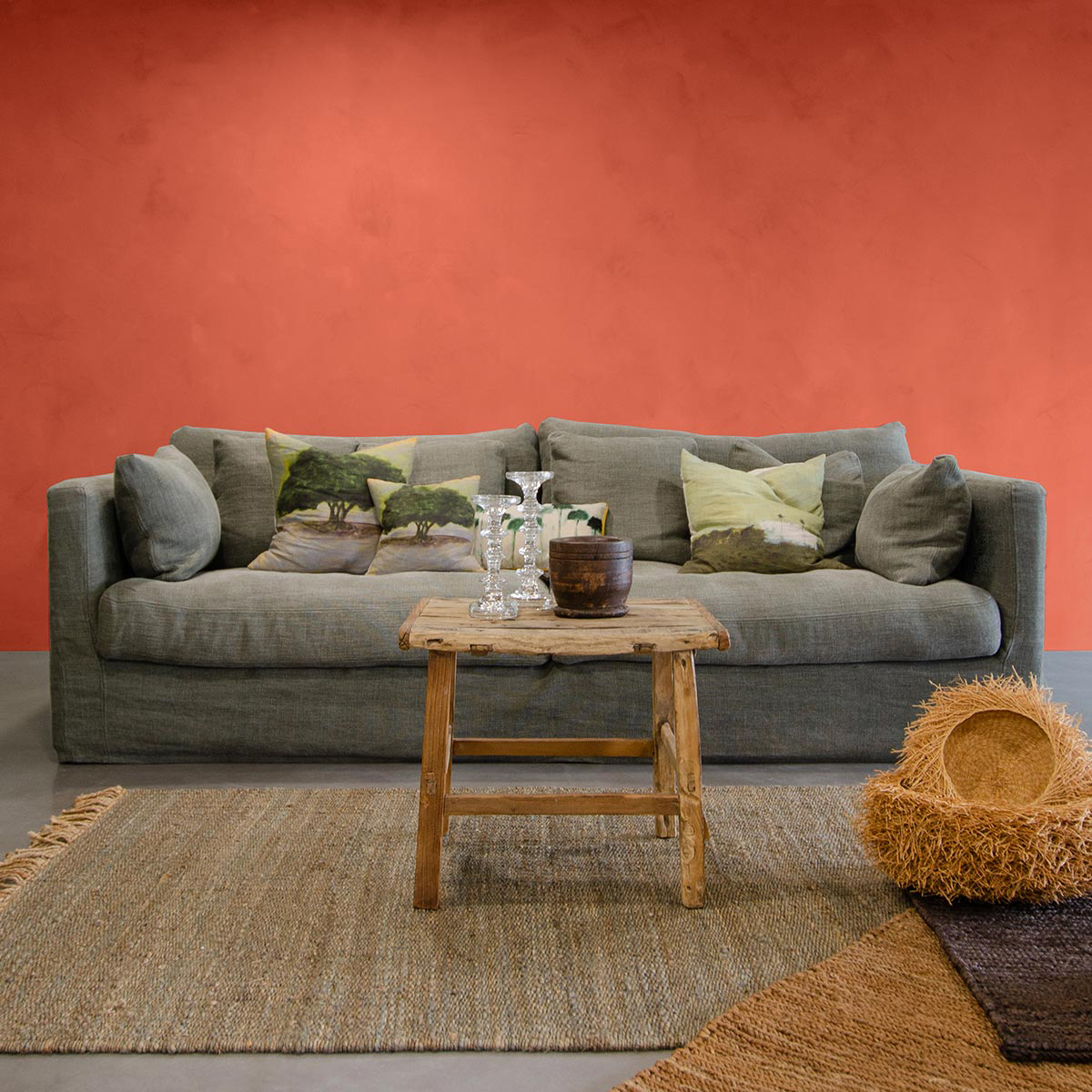 Badimat® - Couleur Mallon - 5 kg - Badigeon de chaux - Pigments Poudre