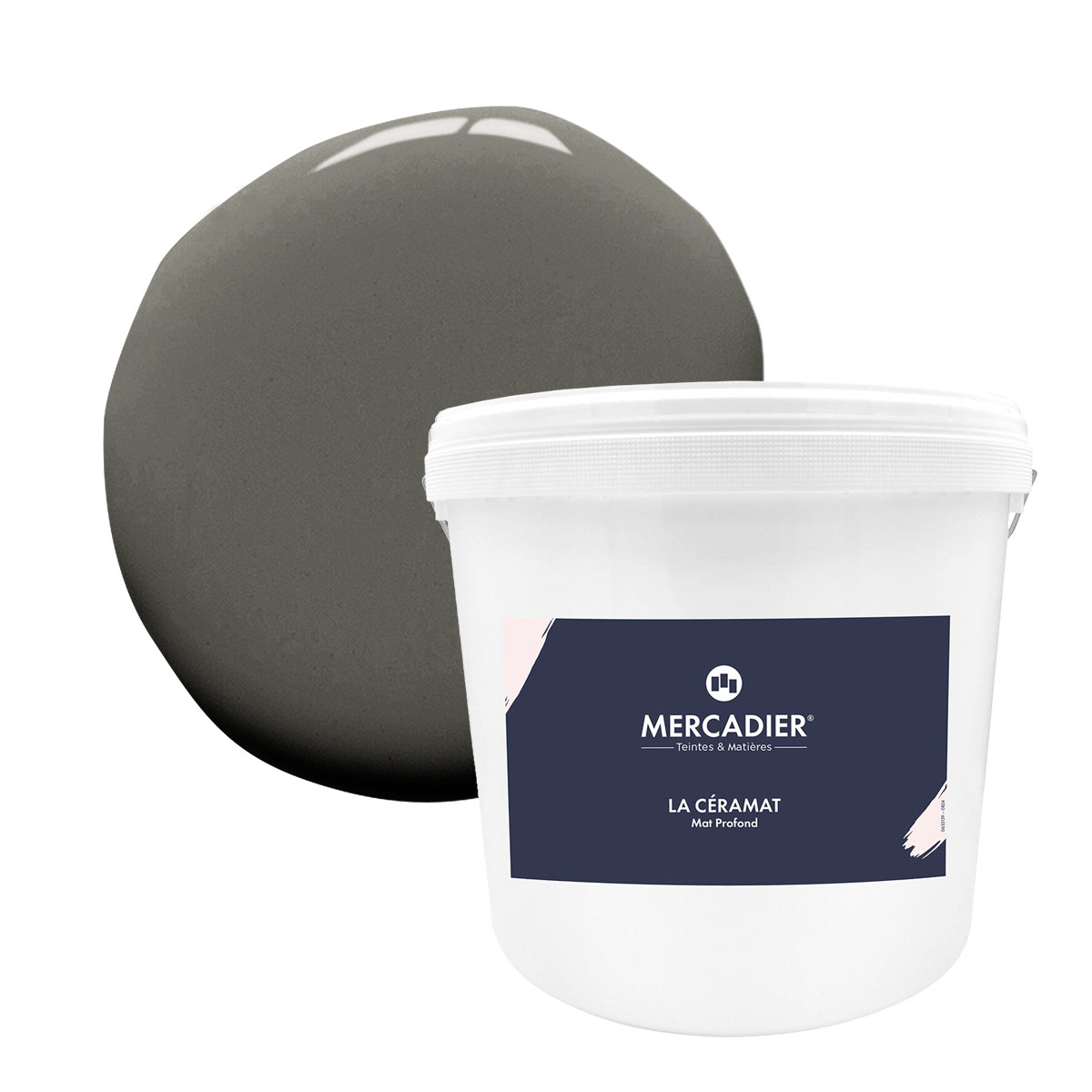 Peinture La Céramat - Mat Profond - Couleur PORTRAIT - 10L