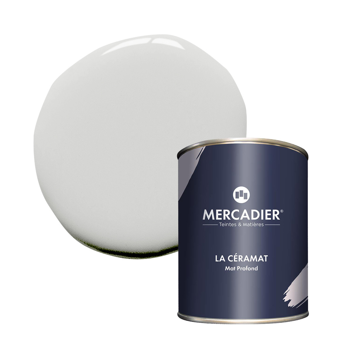 Peinture La Céramat - Mat Profond - Couleur BASSIN - 1L