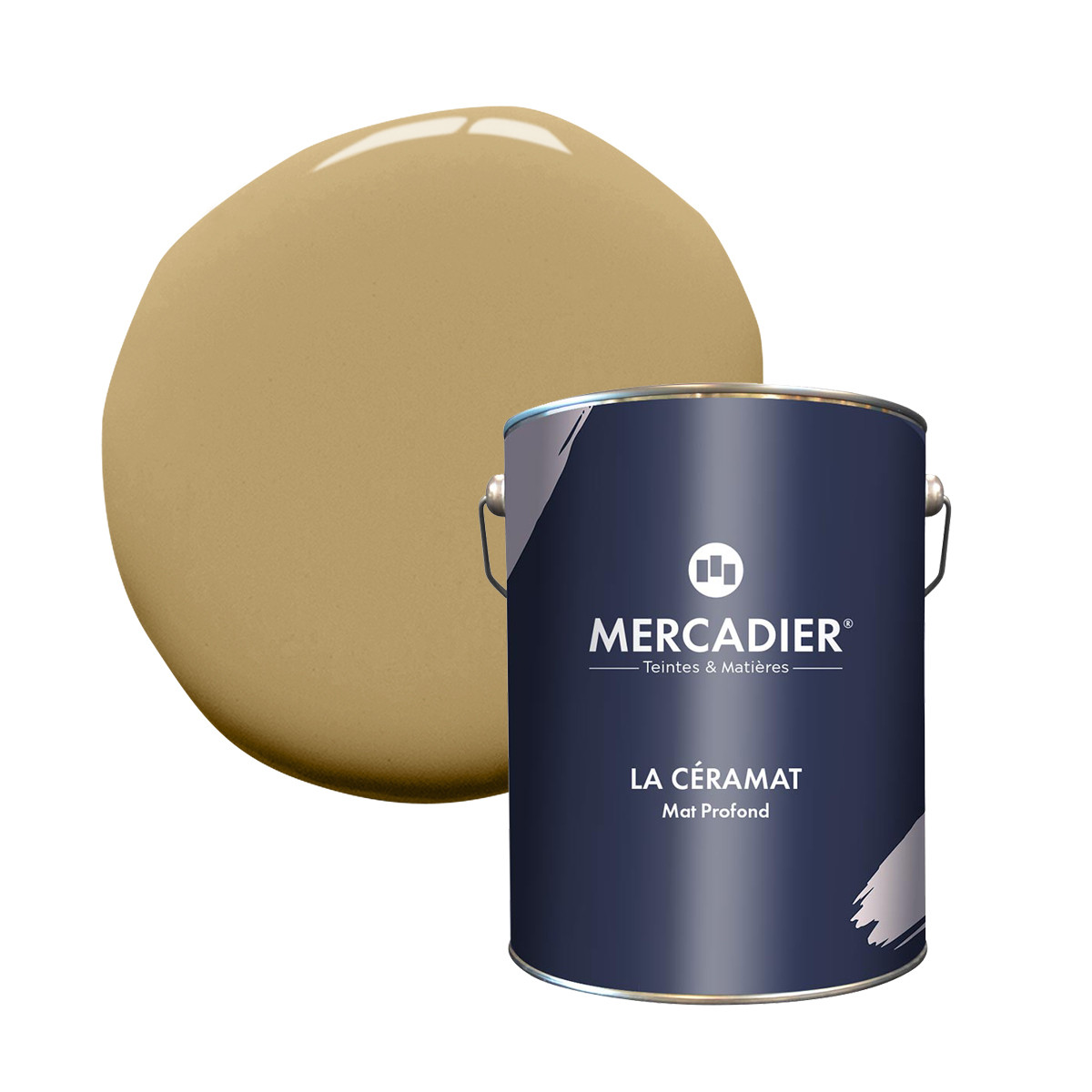 Peinture La Céramat - Mat Profond - Couleur CHAPEAU - 2,5L