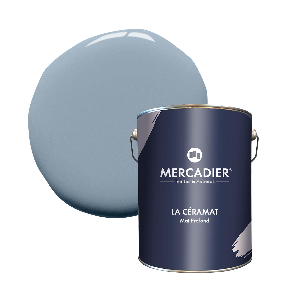 Peinture La Céramat - Mat Profond - Couleur L'ESTAQUE - 2,5L