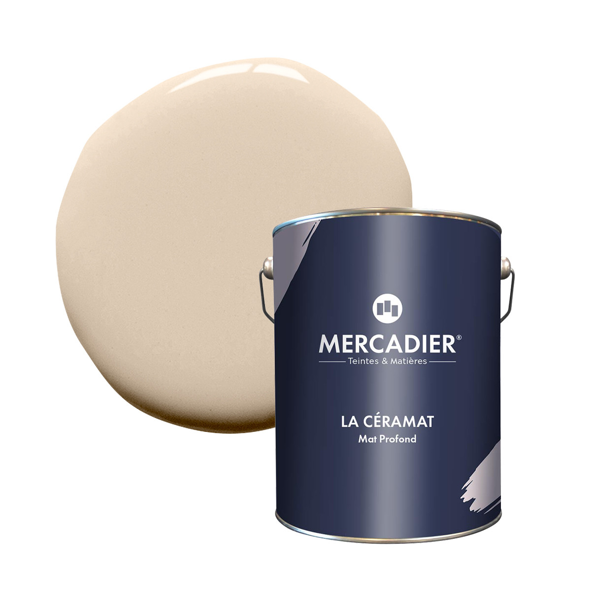 Peinture La Céramat - Mat Profond - Couleur HORTENSE - 2,5L