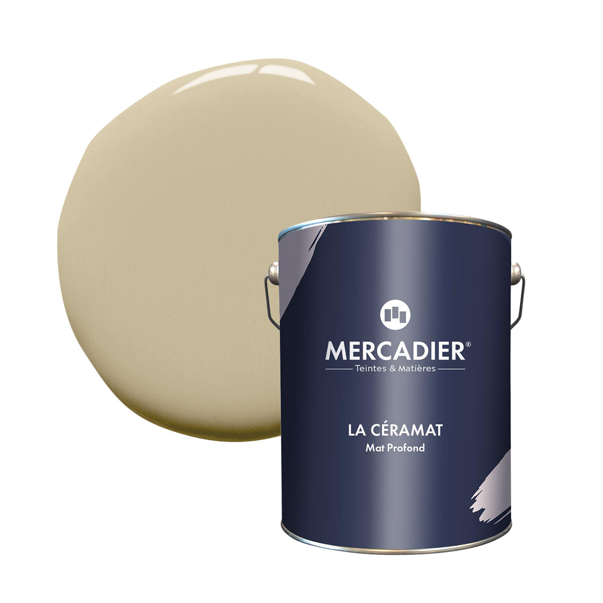 Peinture La Céramat - Mat Profond - Couleur LE jas - 2,5L