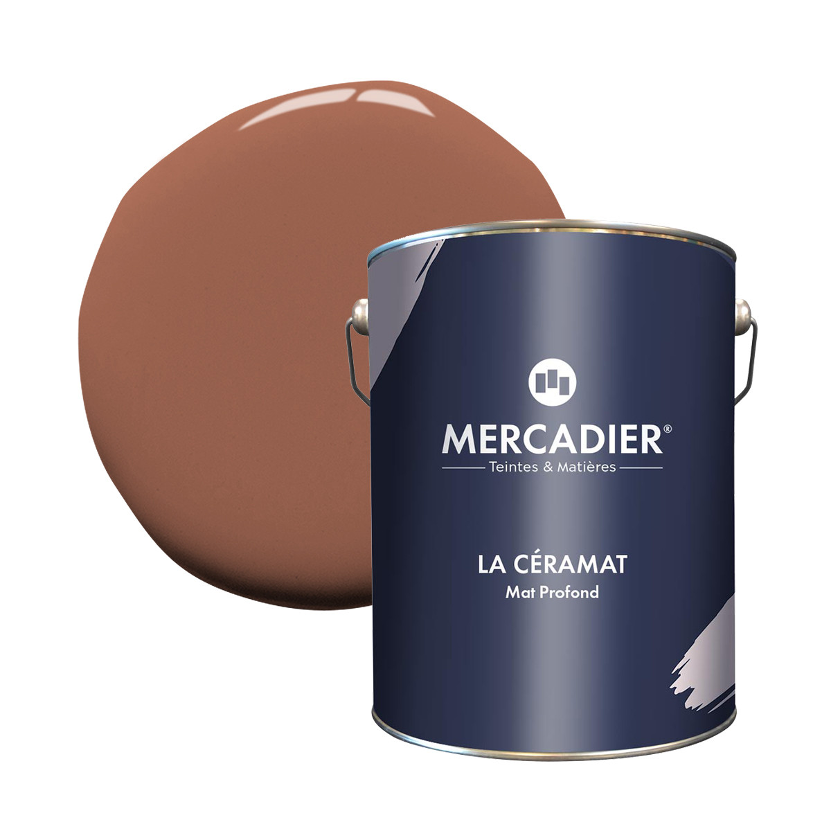 Peinture La Céramat - Mat Profond - Couleur CARRIERE - 5L