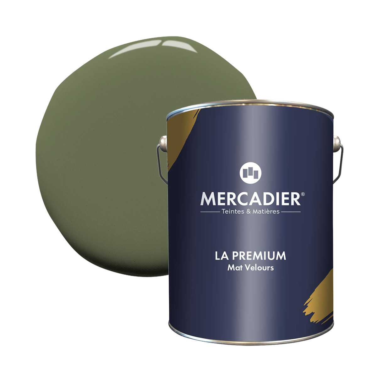 Peinture La Premium - Mat Velours - Couleur JARDIN - 5L
