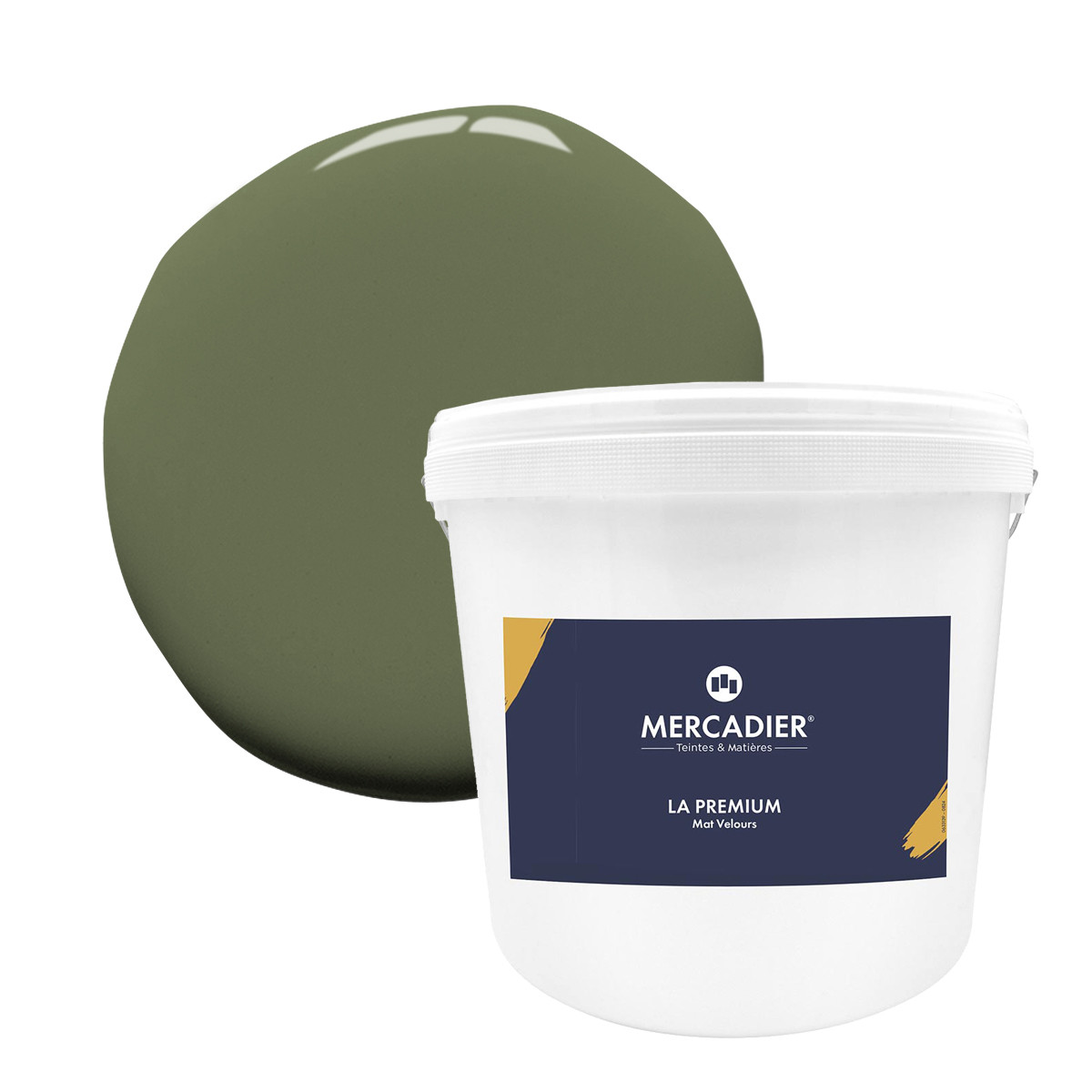 Peinture La Premium - Mat Velours - Couleur JARDIN - 10L