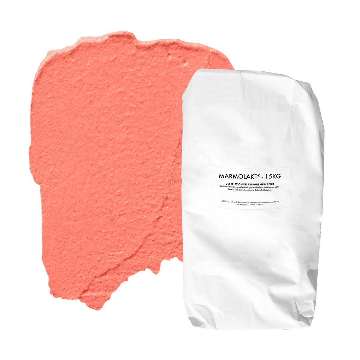 Marmolakt® - Couleur Alphonse - 15 kg - Enduit de chaux - Pigments Poudre