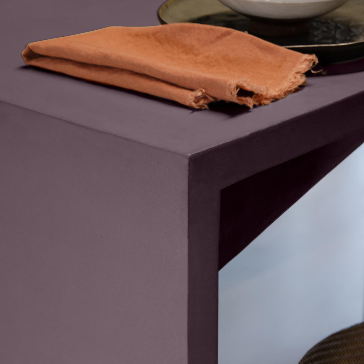 Béton Ciré - Enduit Béton Coloré - Ruban de velours - 5,3kg Le shoT (Poudre + Liant)