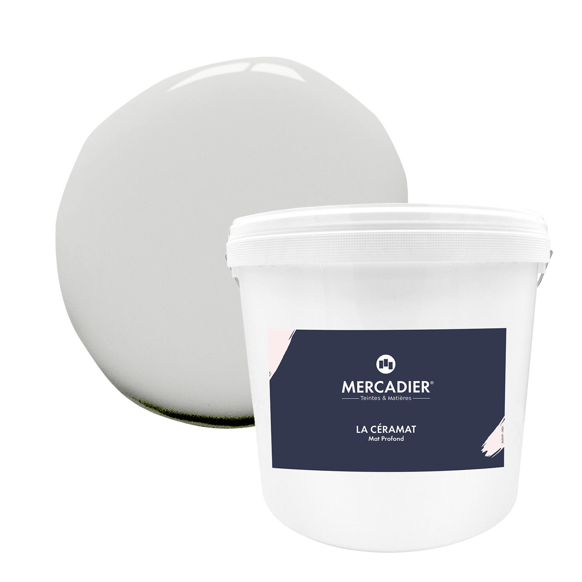 Peinture La Céramat - Mat Profond - Couleur BASSIN - 10L